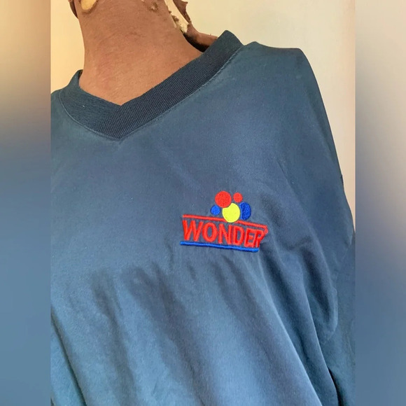 Wonder bread workwear pull over jacket sweatshirt - Picture 2 of 6